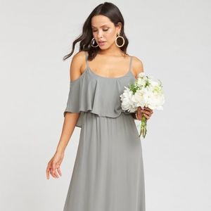 Caitlin Ruffle Maxi Dress